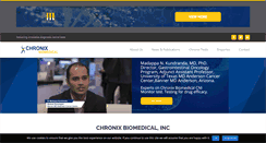 Desktop Screenshot of chronixbiomedical.com